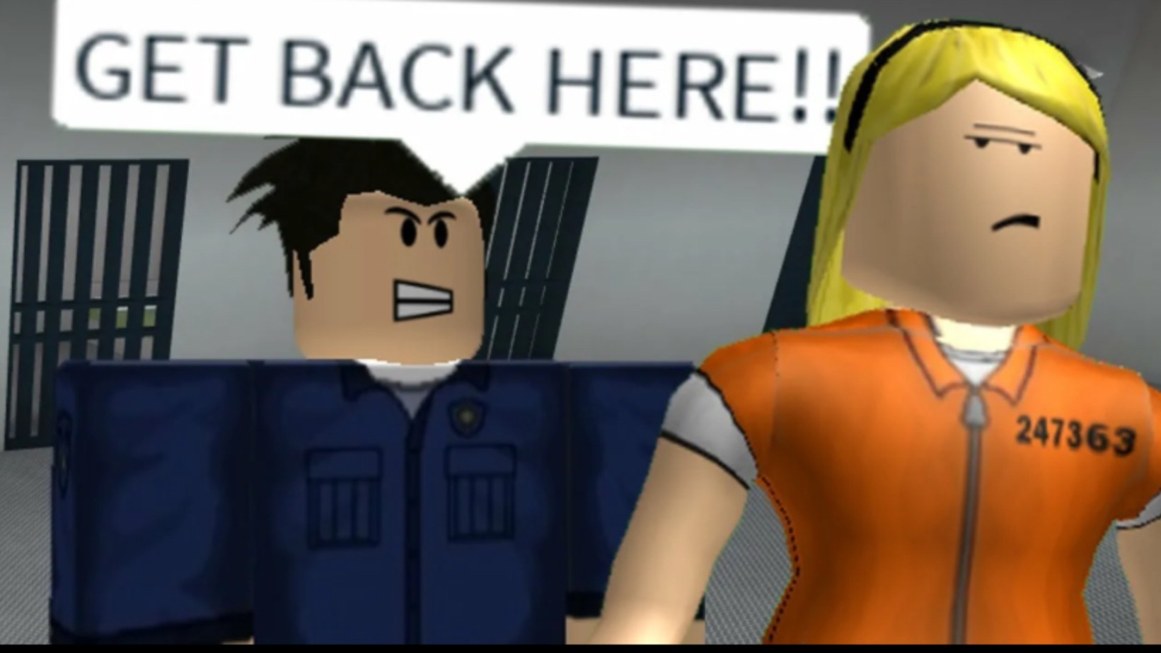 GOING TO PRISON in ROBLOX смотреть онлайн