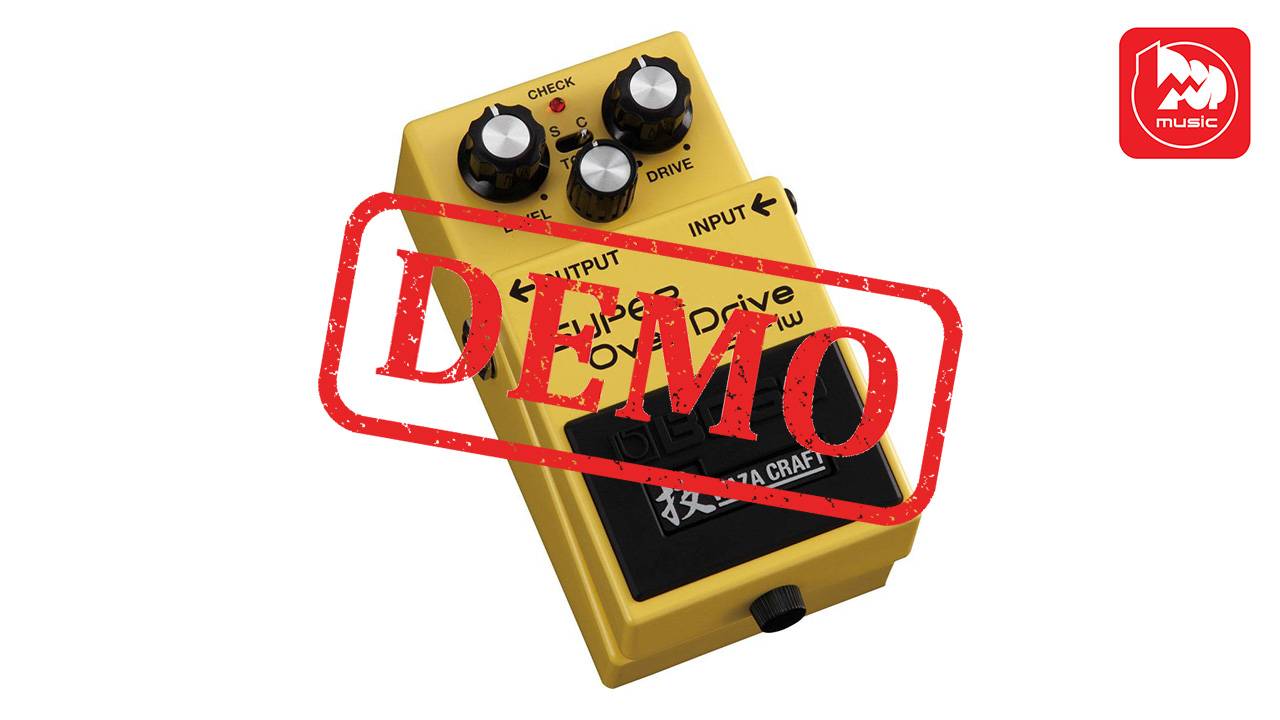 Гитарная педаль BOSS SD-1W - демонстрация звучания смотреть онлайн