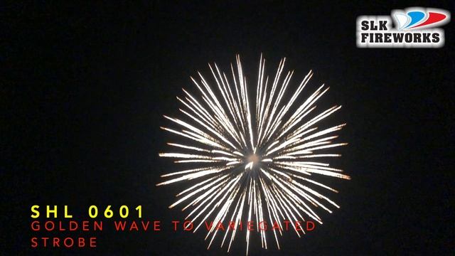 6" SHL 0601 Golden wave to variegated Strobe Red Green L смотреть онлайн