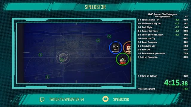 Lego Batman: The video Game - Hostage Rush [Hero] Speedrun in 8:26 [PB] смотреть онлайн
