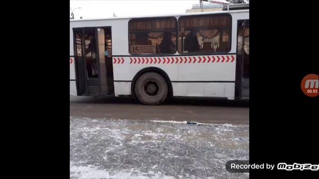 Троллейбус маршрут 15 в Красноярске смотреть онлайн