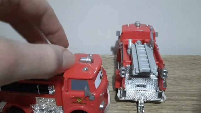Mattel Disney/Pixar Cars Road Trip Red with Wagon (Radiator Springs Townie) Route 66 2016 2017 смотреть онлайн