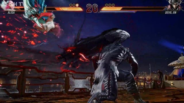 Alisa vs Devil Jin (Hardest AI) - Tekken 8 | 4K 60FPS HDR смотреть онлайн