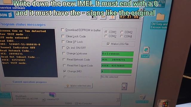 How to Unlock and change IMEI on the Ericsson GF768 - FREE solution смотреть онлайн