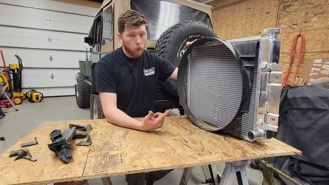 Jeep CJ-7 Cooling System Upgrade смотреть онлайн