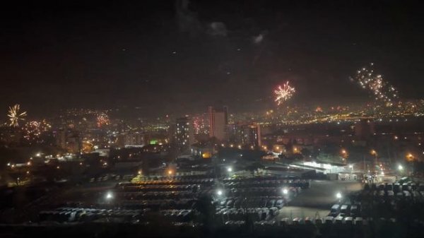 Тбилиси/Грузия. Салют Новый год 2023.