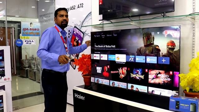Haier 65 Inch 4K TV First impression || Unboxing 2022 || Model LE 65k6600HQGA . смотреть онлайн