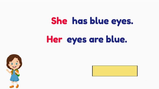 Personal Pronouns and Possessive Adjectives смотреть онлайн