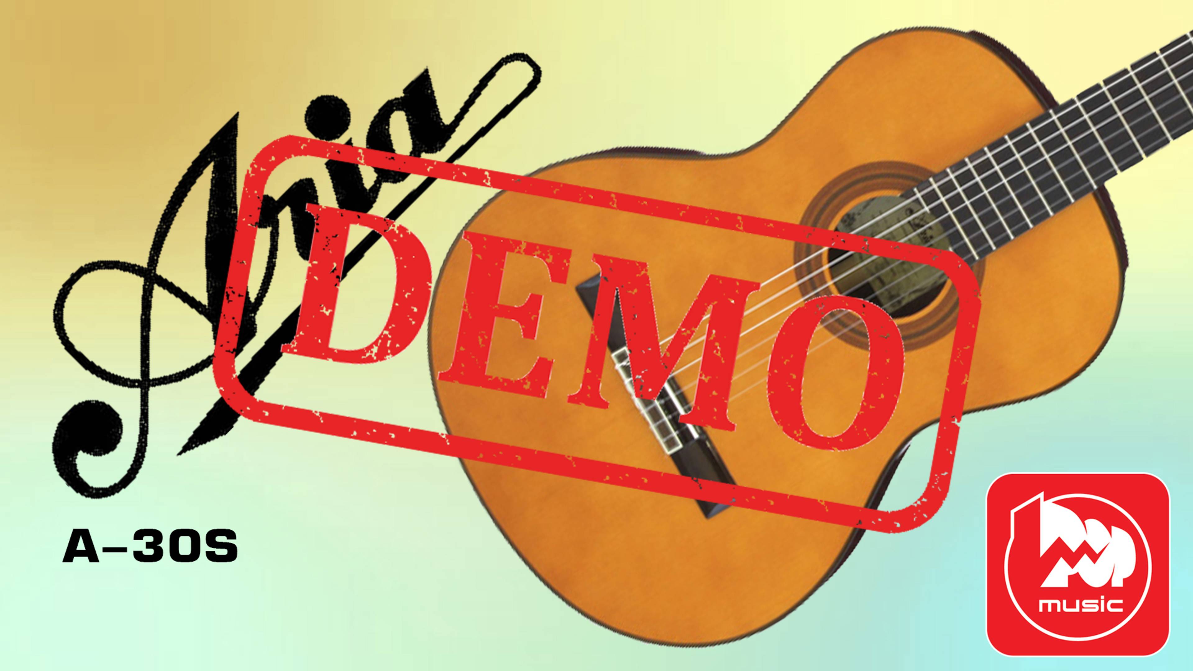 Классическая гитара ARIA A-30S N - демонстрация звучания смотреть онлайн