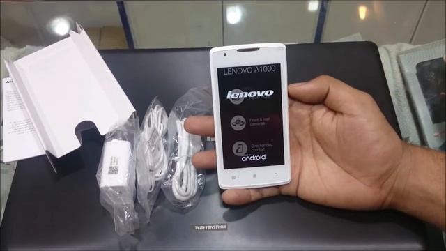 Lenovo A1000 распаковка и обзор!