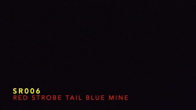 SR 006 1.2” x 10 Red strobe tail blue mine (MA) смотреть онлайн