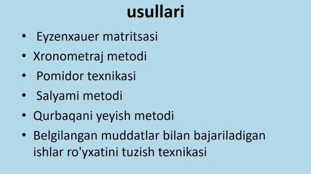 Taym Menejment  (time Management)