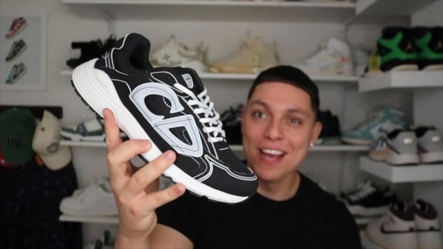 Dior B30 Technical Mesh Trainer Black White (Review) + ON FOOT