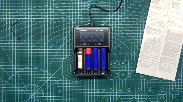 XTAR VC4SL Battery Charger, Unboxing And Testing #8pins #xstar #batterycharging