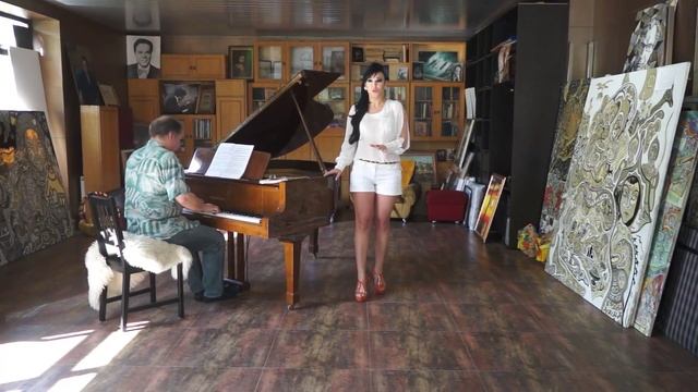 Юрий Розум и Анна Азерли на съёмке ТВ передачи о поездке на концерт в Монасо смотреть онлайн