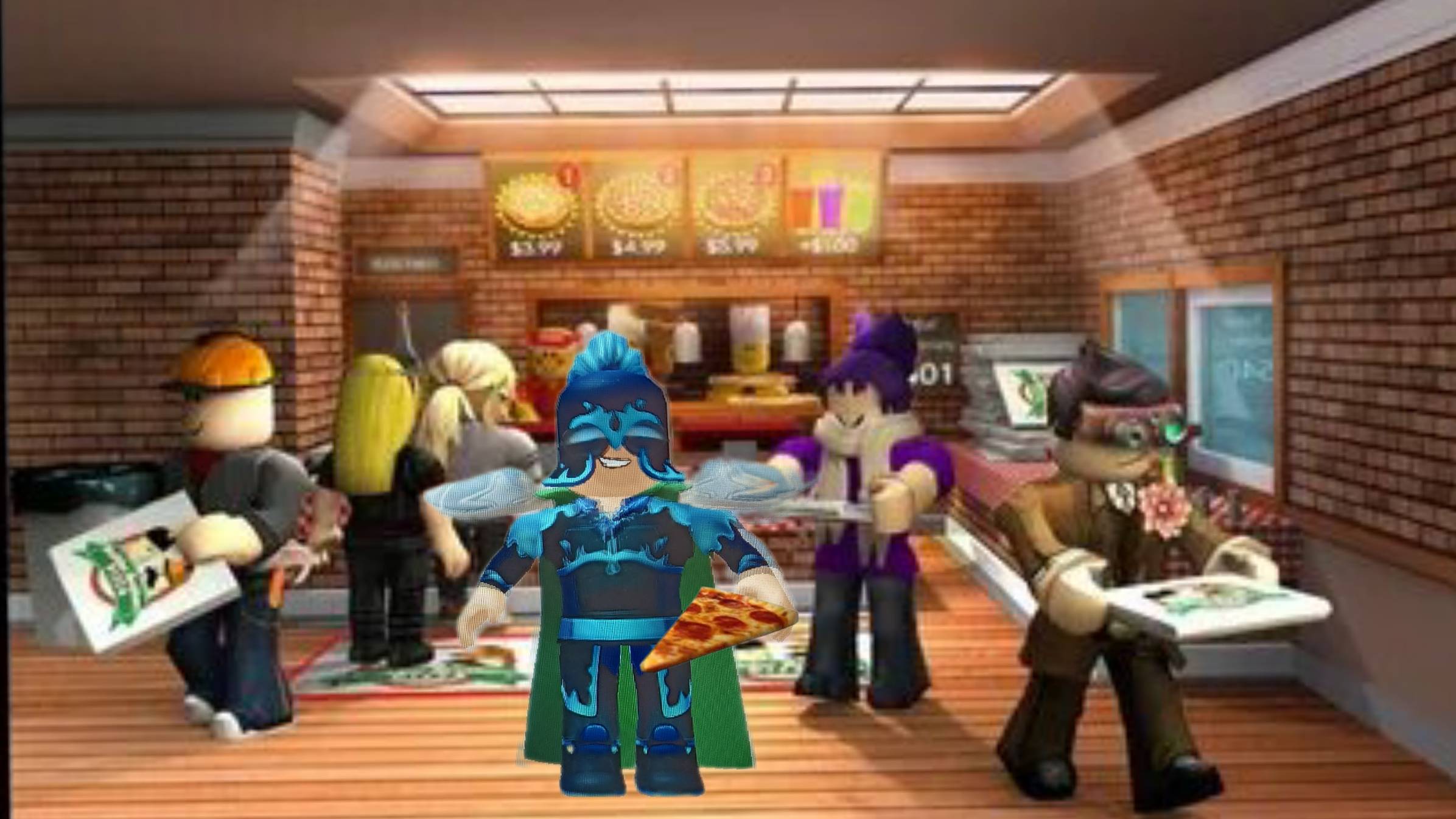 Work at the roblox pizzeria смотреть онлайн