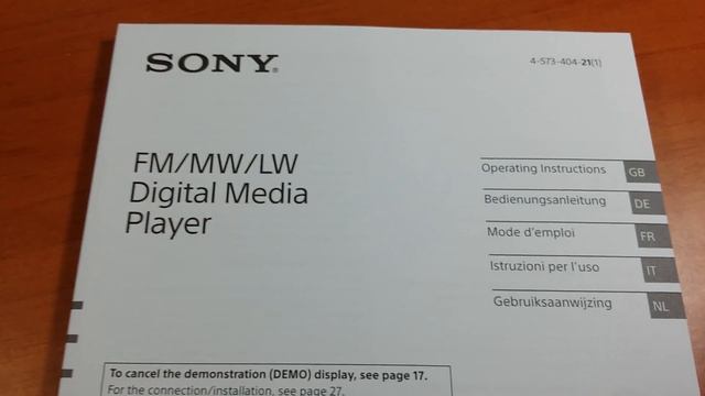 SONY DSX-A400BT