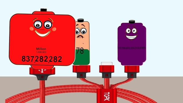 Vigintillion Battery Charges Up By Large Numbers Batteries #02 😱😱