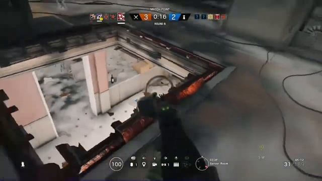 Rainbow Six Siege: Kanal - Fuze quick 3 man clutch смотреть онлайн