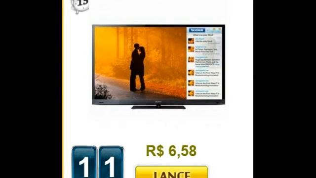Leilão TV LED 32" 3D dia 28/05 смотреть онлайн
