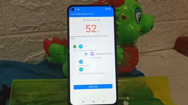 Antutu V9 Test Redmi Note 9 / Redmi 10X 2022 смотреть онлайн