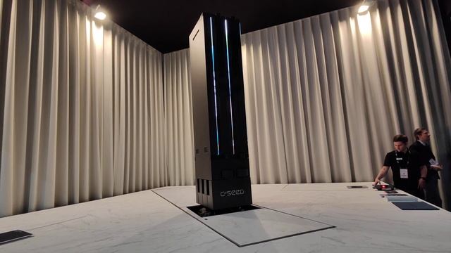 C'seed the first unfolding TV micro LED with a price of 300.000€. The size is 144-inches смотреть онлайн