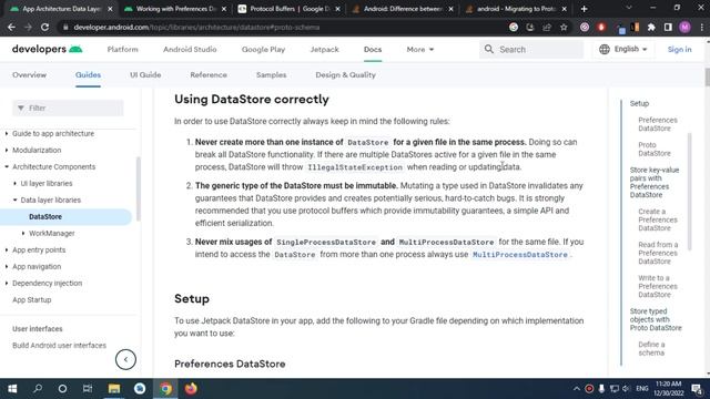 107 PreferenceDataStore Indepth смотреть онлайн