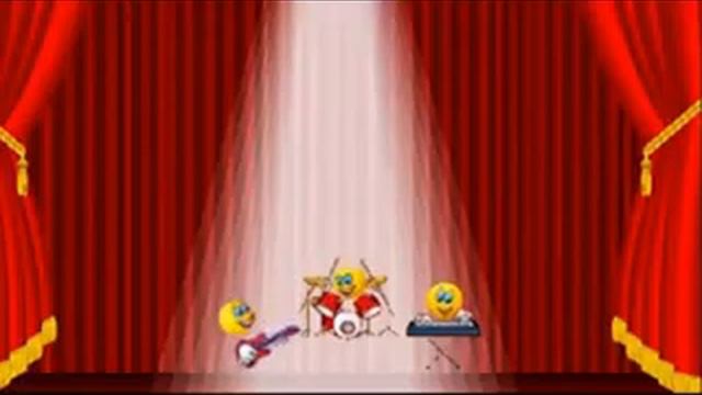 Футаж. Сцена, музыканты. смотреть онлайн