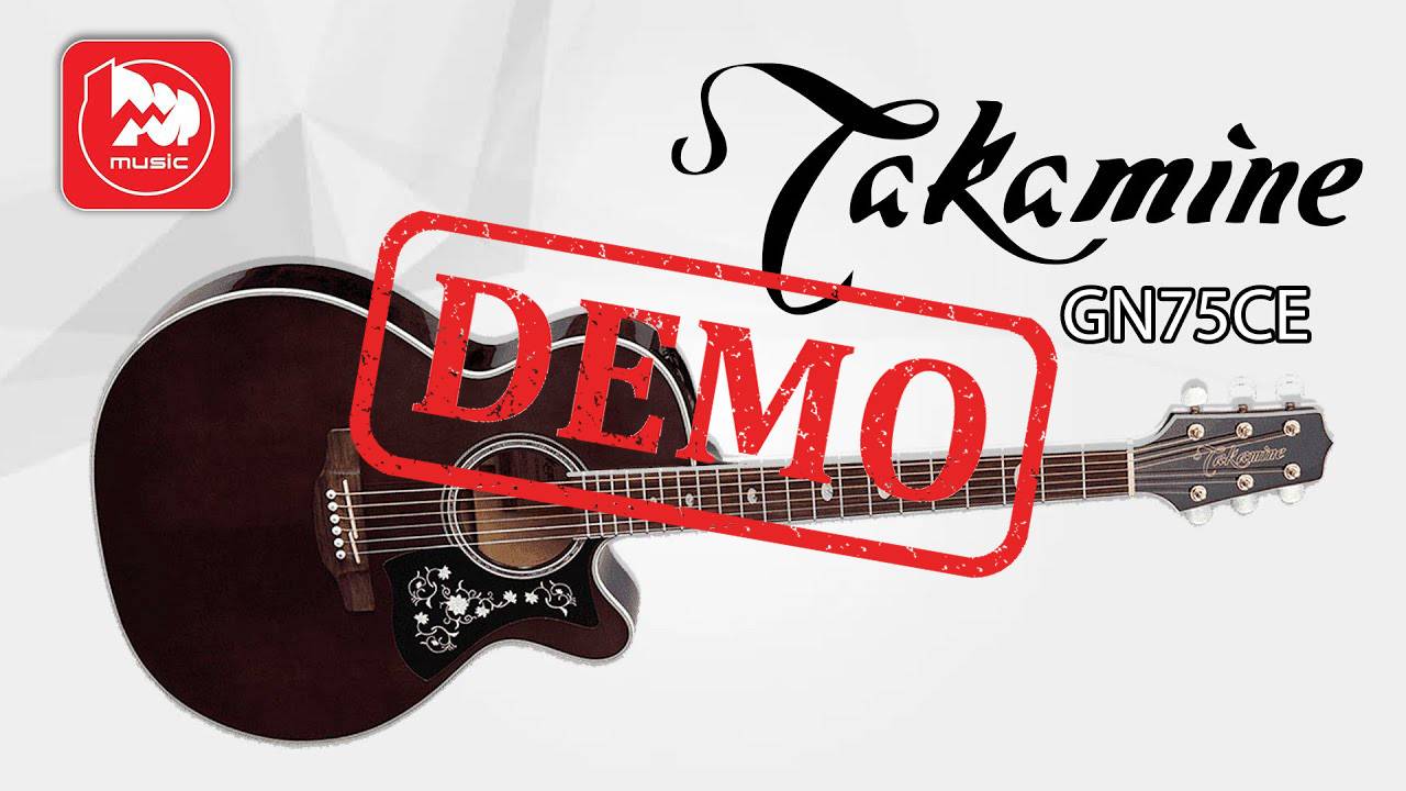 Электроакустика TAKAMINE GN75CE - демонстрация звучания смотреть онлайн
