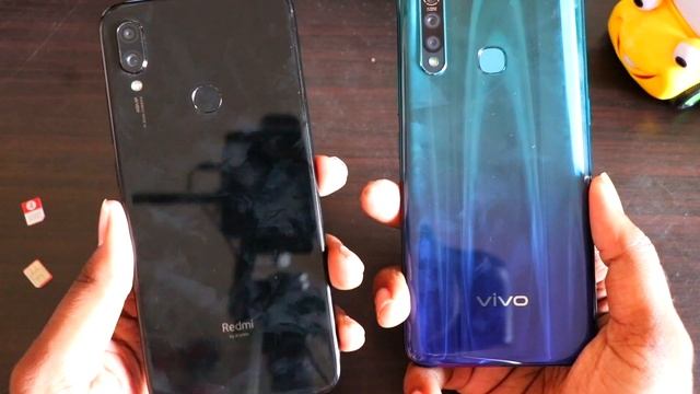 ViVO Z1 Pro Vs Redmi Note 7 Pro Physical & Speed Comparison || In Telugu || смотреть онлайн