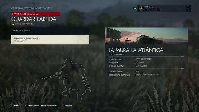 Sniper Elite 5 #1 - Español PS5 HD - Misión 1: La muralla atlántica (100% coleccionables) смотреть онлайн