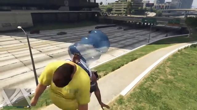 Grand Theft Auto V - Смешная нарезка (TheBrainDit) #32 смотреть онлайн