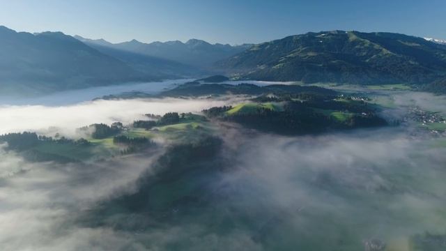 Полёт над Альпами, видео 4K - Расслабляющая музыка на фоне потрясающе красивой природы | #шариклайф смотреть онлайн