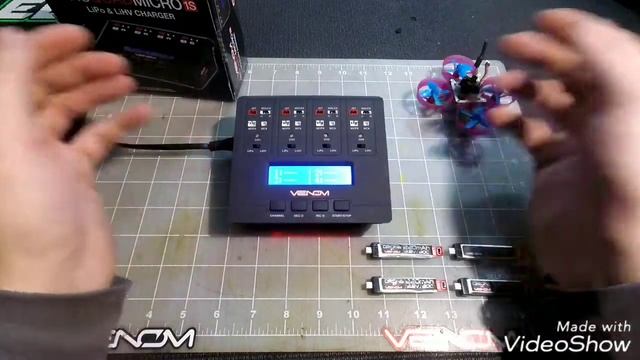 REVIEW - Venom PRO Quad Micro 1s HV Lipo Charger (Video 2 of 2) смотреть онлайн