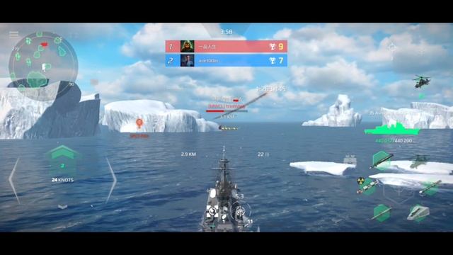 Seas Of Prey Season 2 Event: JS Ashigara Gameplay of Strategy and Skilled Attack in Modern Warships смотреть онлайн