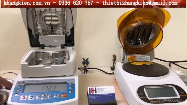 So sánh cân sấy ẩm Radwag MA50R Và cân sấy ẩm Kett FD660 смотреть онлайн