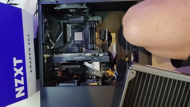 NZXT H500 and Kraken X63/X62 Install - YES IT FITS! смотреть онлайн
