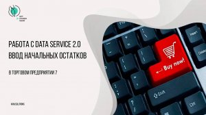Работа с Data Service 2.0 в ТП7. Вариант №2. Ввод начальных остатков