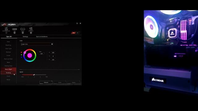 ASUS Aura Sync Light Show ( G.Skill TridentZ RGB Inside ) смотреть онлайн