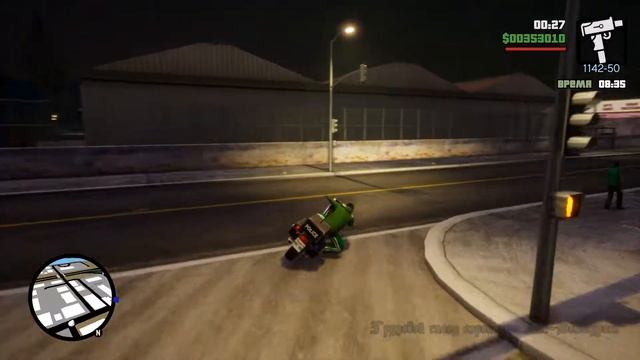 Прохождение Grand Theft Auto: San Andreas - Definitive Edition #85 ➤ Полицейские байки смотреть онлайн