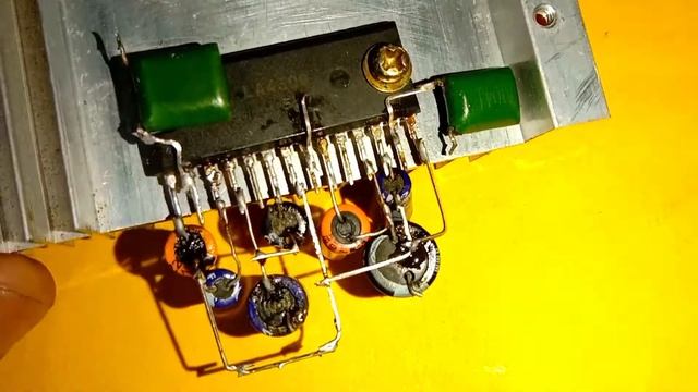 How To Make Audio Amplifier Using LA4508 Ic Amplifier Se Audio Amplifier Kaise Banaye