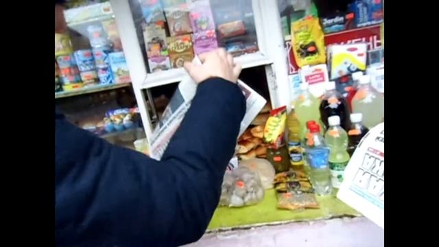 Раздача газет ОД "Донецкая республика" в г.Амвросиевка смотреть онлайн