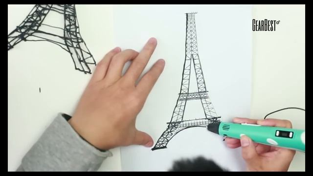 Novel 3D Printer Pen for Education/Artist from GearBest.com смотреть онлайн