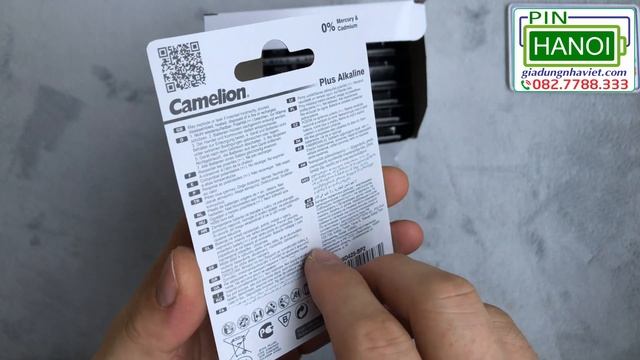 Bộ 2 pin AAAA LR8 Camelion Plus Alkaline 1.5V LR8D425-BP2 смотреть онлайн