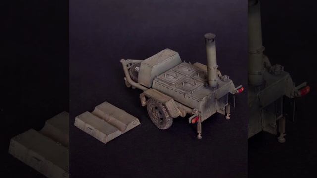 Модель полевой кухни КП-130 от "Моя модель" 1/35 масштаб #ямоделист смотреть онлайн