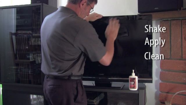 How to clean HDTV with Brillianize and micro fiber cloth смотреть онлайн