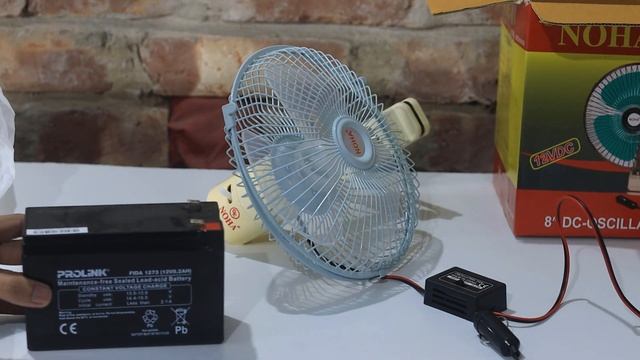 Noha Solar Clip 12 Volt DC Fan Unboxing & Review Bangla Tutorial