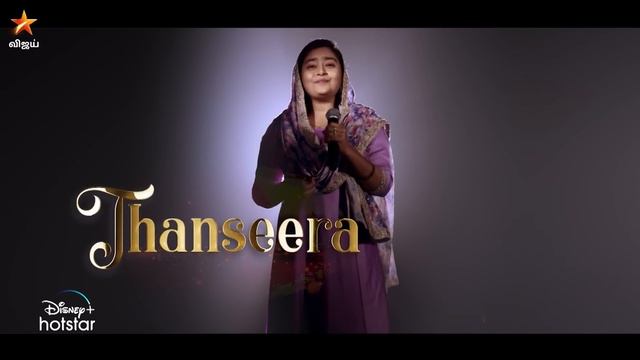 Valaiyosai Unplugged by Thanseera | Super Singer Season 10 смотреть онлайн