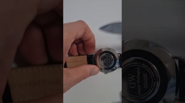 How to change a battery on a daniel wellington watch