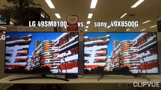 LG NanoCell tv vs UHD sony смотреть онлайн